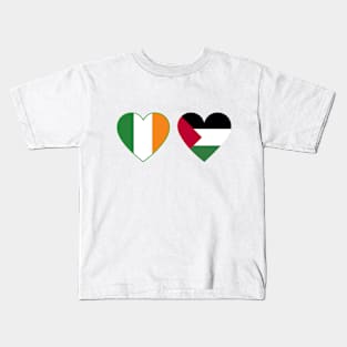 Ireland stands with Palestine Kids T-Shirt